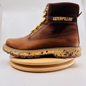 Caterpillar EColorado Work Boots Men's 9 Women's 11 Brown Soft Toe boots cat